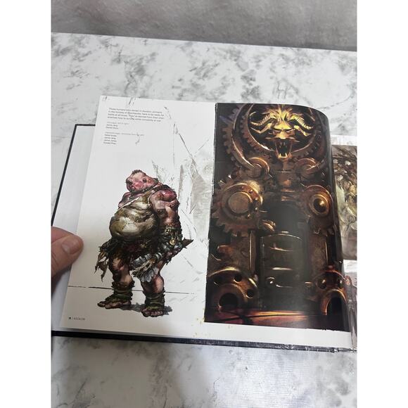 The Art Of Guild Wars 2 Hardcover Book SIGNED 128 PGS English Art 2007-2009 Blk - Picture 9 of 16